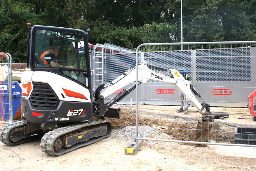 New Bobcat Fleet for Renewable Energy and Drainage Projects